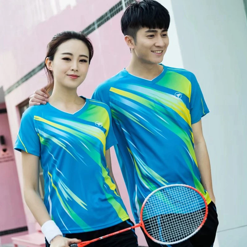 New brand Sports Quick Dry breathable badminton shirt,Women/Men table tennis group team running training Sport T Shirts
New brand Sports Quick Dry breathable badminton shirt,Women/Men table tennis group team running training Sport T Shirts