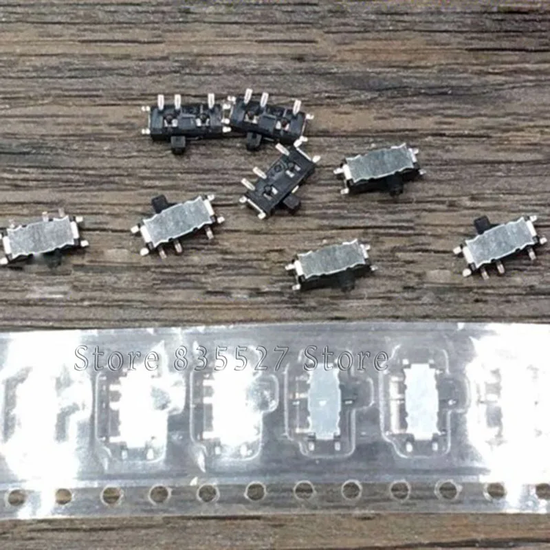 10pcs/lot SSSS811101 Janpan 7pin Toggle switch Side Dial Patch SMD 7pin 2-gear Power Supply Sliding Switch 2 stalls
10pcs/lot SSSS811101 Janpan 7pin Toggle switch Side Dial Patch SMD 7pin 2-gear Power Supply Sliding Switch 2 stalls