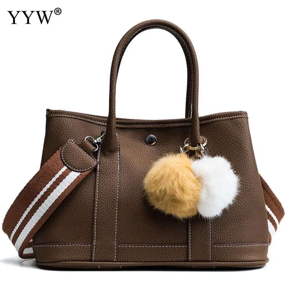Women Handbags High Quality Women Shoulder Bags Designer Pu Leather Messenger Bags Large Tote Bag Bolsa With Fur Ball Sac A Doss
Women Handbags High Quality Women Shoulder Bags Designer Pu Leather Messenger Bags Large Tote Bag Bolsa With Fur Ball Sac A Doss