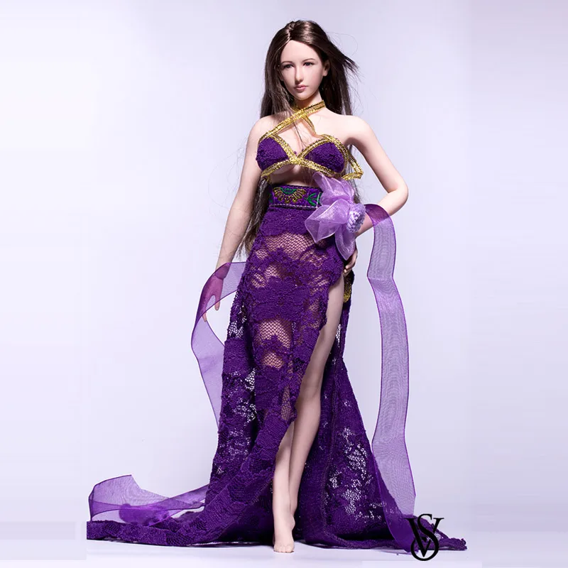 bfc4d124e1fa563c71ee39b5aa7673d8_1-6-Female-Ancient-brothel-courtesan-dancer-Sexy-open-long-skirt-Dress-Purple-Flower-Fit-12Inch