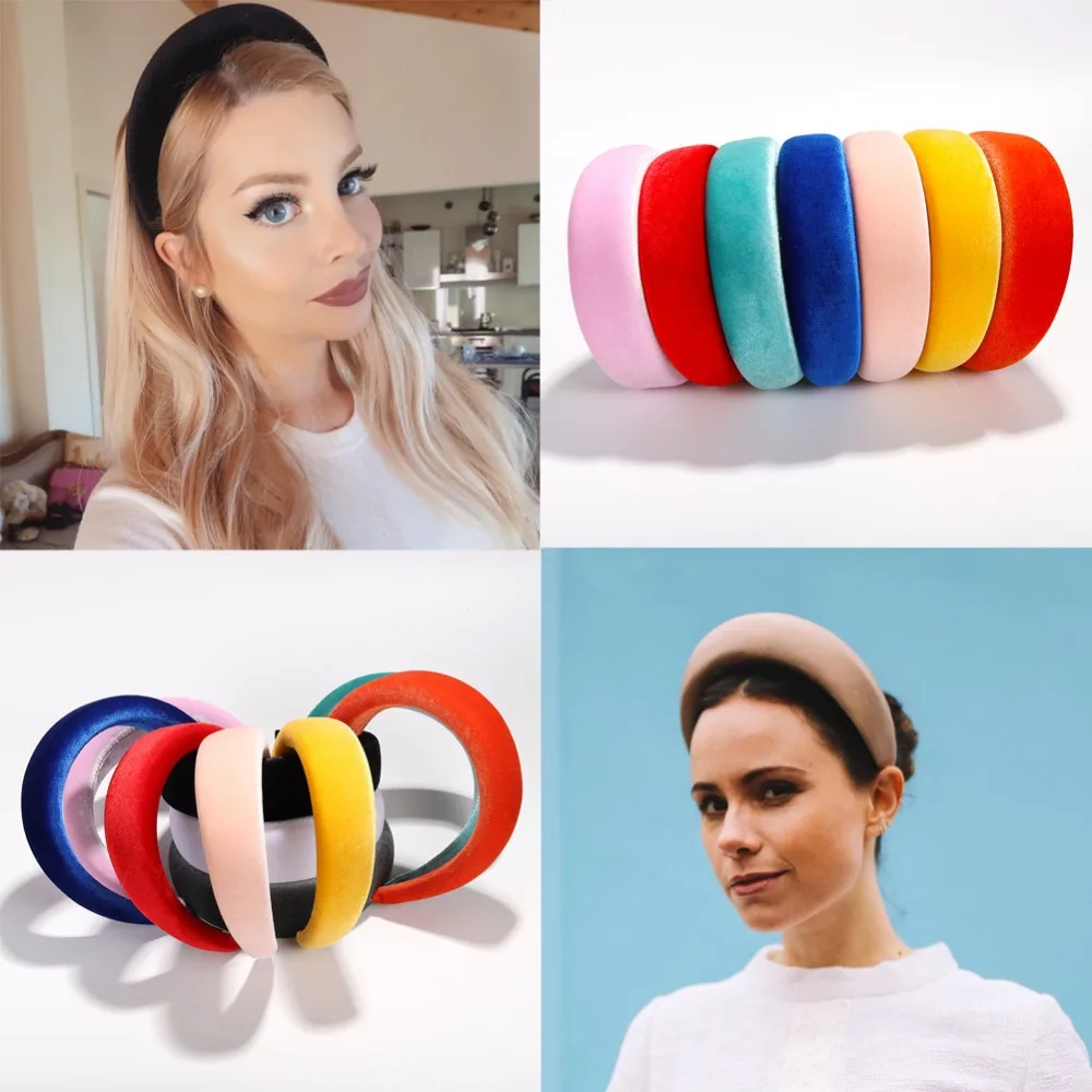 Vedawas Thick Velvet Headbands For Women Fashion Head Band Headwear Wide Plastic Hairbands Party Hair Accessories Jewelry xg2841
Vedawas Thick Velvet Headbands For Women Fashion Head Band Headwear Wide Plastic Hairbands Party Hair Accessories Jewelry xg2841