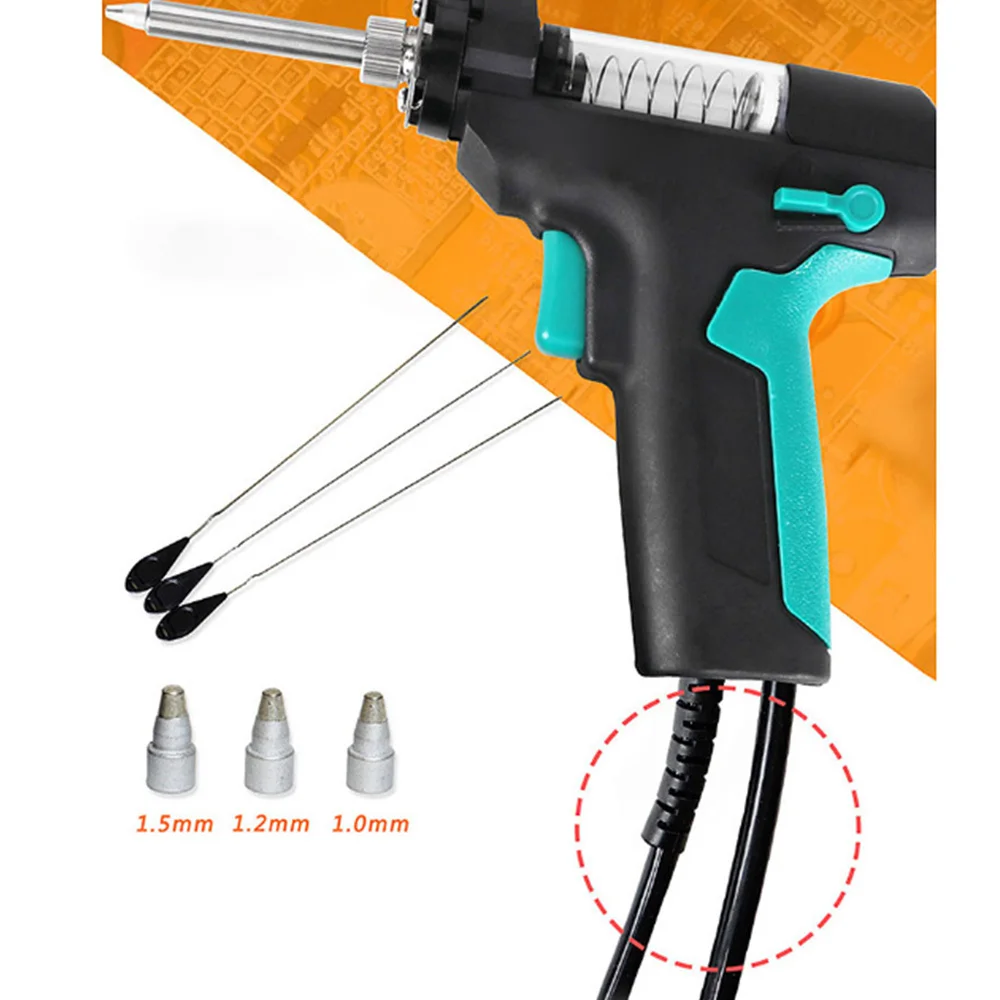 SS-331H Electric Desoldering Gun Anti-static High Power Strong Suction Desoldering Pump For PCB Circuit Board Repair
SS-331H Electric Desoldering Gun Anti-static High Power Strong Suction Desoldering Pump For PCB Circuit Board Repair