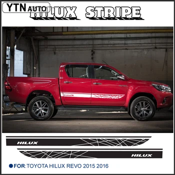 Fit For Toyota Hilux Revo SR5 M70 M80 15 Car Decals 2 Pcs Side Stripe Graphic Vinyl Modified Decoration Car Stickers custom
Fit For Toyota Hilux Revo SR5 M70 M80 15 Car Decals 2 Pcs Side Stripe Graphic Vinyl Modified Decoration Car Stickers custom
