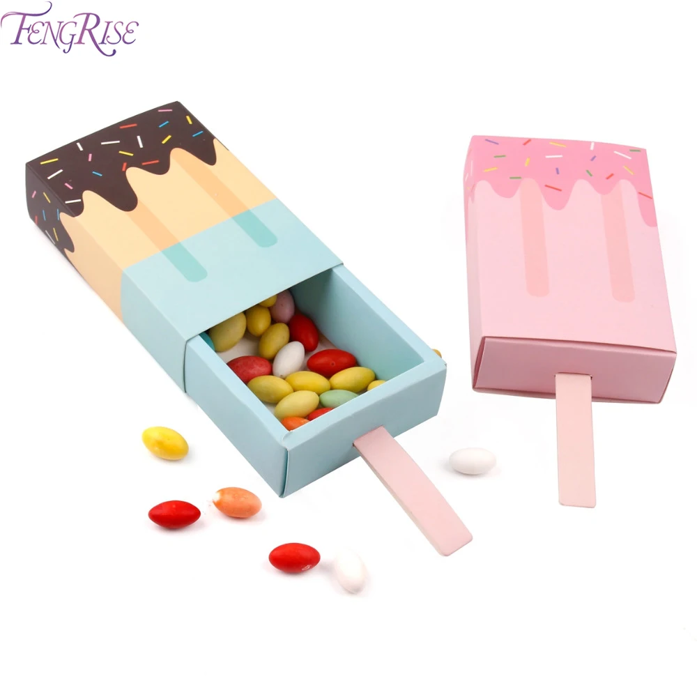 FENGRISE Ice Cream Gift Box Paper Candy Box Gift Bags For Gifts Baby Shower Ice Cream Shape Candy Bags Birthday Wedding Favor
FENGRISE Ice Cream Gift Box Paper Candy Box Gift Bags For Gifts Baby Shower Ice Cream Shape Candy Bags Birthday Wedding Favor