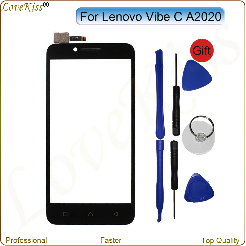 A2020 Передняя панель сенсорного датчика для Lenovo Vibe C A2020a40 экран дигитайзер ЖК