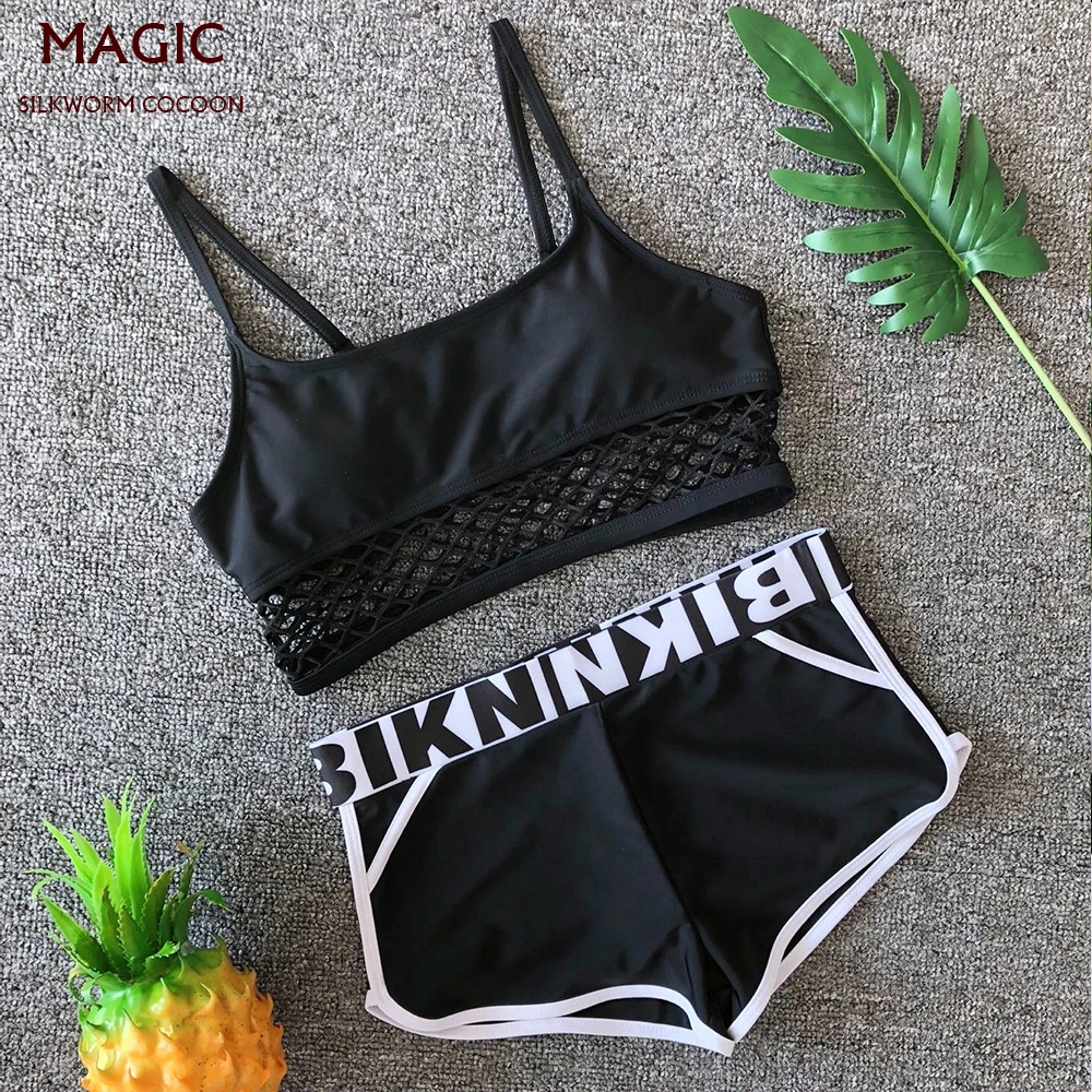 New Sexy Halter Retro Mesh Hollow Out String Biquini Bathing Suit Female Swimsuit High Waist Push Up Sport Swimwear Women Bikini
New Sexy Halter Retro Mesh Hollow Out String Biquini Bathing Suit Female Swimsuit High Waist Push Up Sport Swimwear Women Bikini