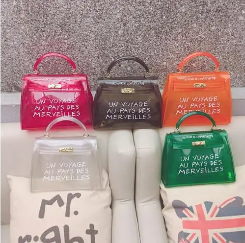 Clear Transparent PVC Shoulder Bags Women Candy Color Women Jelly Bags Purse Solid Color Handbags sac a main femme Crossbody Bag
Clear Transparent PVC Shoulder Bags Women Candy Color Women Jelly Bags Purse Solid Color Handbags sac a main femme Crossbody Bag