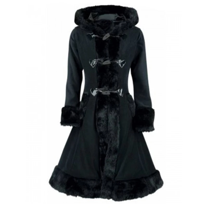 Sisjuly Women's Casual Coat 2019 New Autumn Winter Solid Full Sleeve Single Breasted Thick Long Coat Slim Hooded Casual Coat
Sisjuly Women's Casual Coat 2019 New Autumn Winter Solid Full Sleeve Single Breasted Thick Long Coat Slim Hooded Casual Coat