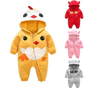 Baby Clothes Autumn & Winter Cotton Climb Romper Padded Thick Baby Boy Girl Warm Jumpsuit Newborn Baby Hooded Outwear
Baby Clothes Autumn & Winter Cotton Climb Romper Padded Thick Baby Boy Girl Warm Jumpsuit Newborn Baby Hooded Outwear