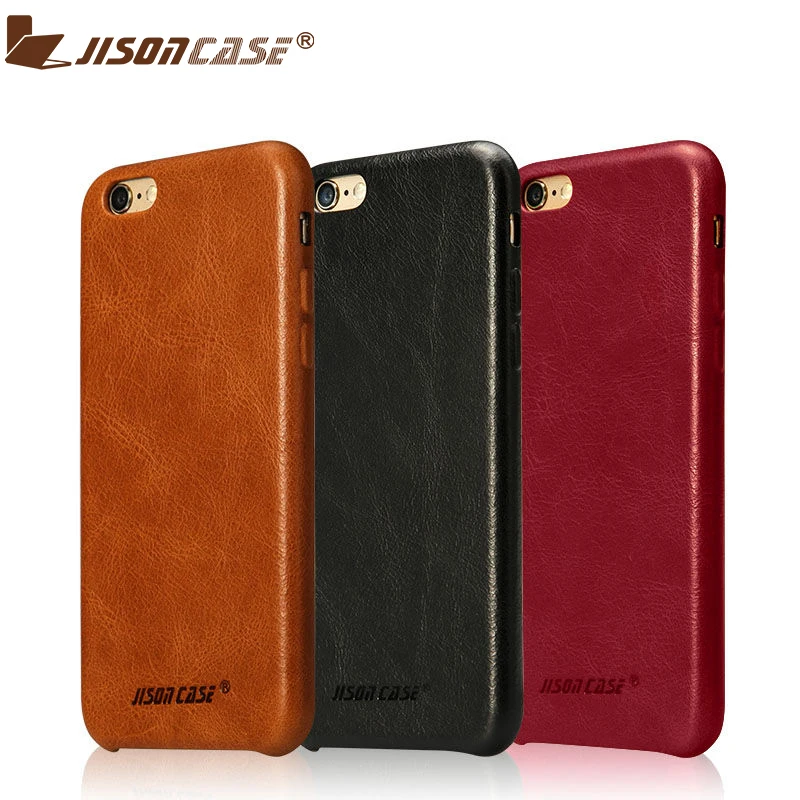 Jisoncase Genuine Leather Case for iPhone 6 plus 6s plus Cases Cover Luxury Thin Slim Hard Back Covers for iPhone 5.5 inch
Jisoncase Genuine Leather Case for iPhone 6 plus 6s plus Cases Cover Luxury Thin Slim Hard Back Covers for iPhone 5.5 inch