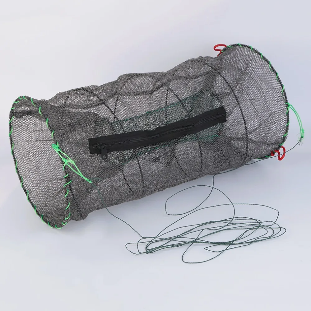 Drop Shipping 2 Size Available Foldable Fishing Net Lobster Shrimp Crab Crayfish Mesh Bait Trap Catcher Tracker Fish Container
Drop Shipping 2 Size Available Foldable Fishing Net Lobster Shrimp Crab Crayfish Mesh Bait Trap Catcher Tracker Fish Container