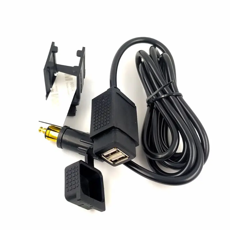 12V-24V Waterproof Motorbike DIN Hella Powerlet Plug to 2.1A Dual USB Charger Socket Power Adapter With 1.8m Cable for BMW Trium
12V-24V Waterproof Motorbike DIN Hella Powerlet Plug to 2.1A Dual USB Charger Socket Power Adapter With 1.8m Cable for BMW Trium