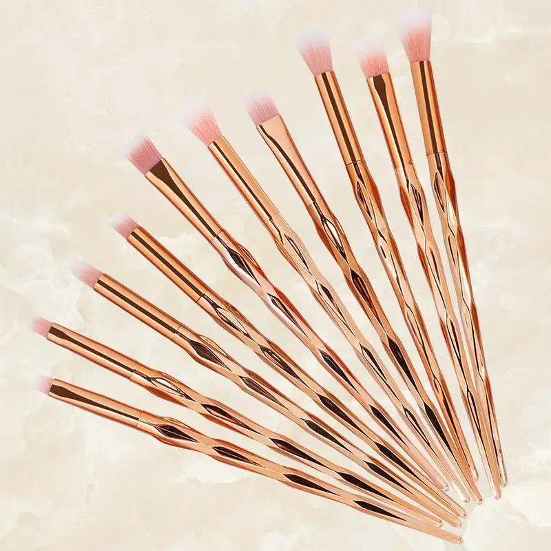 10pcs Professional Makeup Brushes Rose Gold Eye Eyeshadow Makeup Brushes Set Suitable For Professional Or Home Use
10pcs Professional Makeup Brushes Rose Gold Eye Eyeshadow Makeup Brushes Set Suitable For Professional Or Home Use