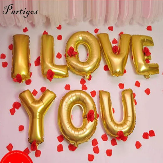 8pcs 40 Inch Silver/Gold I LOVE U Foil Balloons Letter Inflatable Balloons lWedding Party Decoration Valentine's Day Supplies
8pcs 40 Inch Silver/Gold I LOVE U Foil Balloons Letter Inflatable Balloons lWedding Party Decoration Valentine's Day Supplies
