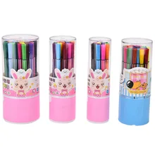 12 couleurs/ensemble stylo à encre Gel stylos aquarelle Art marqueur stylo enfants dessin jouet papeterie(China)