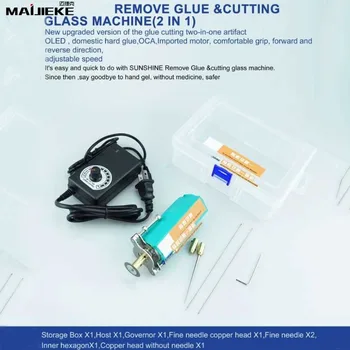 MAIJIEKE 2 in 1 Phone OCA Glue Remove&Cutting Glass Machine for iPhone LCD Screen Repair Tools Machine for Samsung OLED Screen
MAIJIEKE 2 in 1 Phone OCA Glue Remove&Cutting Glass Machine for iPhone LCD Screen Repair Tools Machine for Samsung OLED Screen