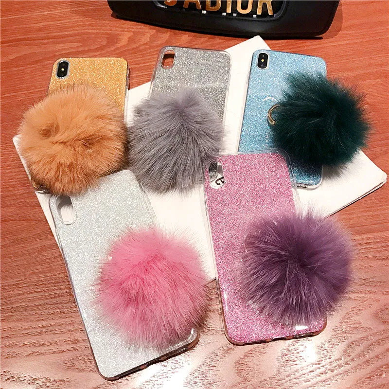 Luxury Fox hair pendant Phone Case For iPhone 7 Case For iPhone X 7 6 6S 8 Plus Case Cover XS MAX XR soft shell Coque Fundas
Luxury Fox hair pendant Phone Case For iPhone 7 Case For iPhone X 7 6 6S 8 Plus Case Cover XS MAX XR soft shell Coque Fundas