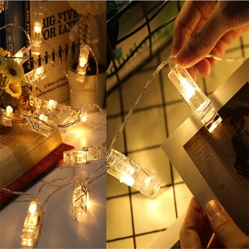 7.5M Starry Battery Card Photo Clip Garland 50LED String Light Fairy Lamp Festival Christmas Holiday Light Decoration
7.5M Starry Battery Card Photo Clip Garland 50LED String Light Fairy Lamp Festival Christmas Holiday Light Decoration