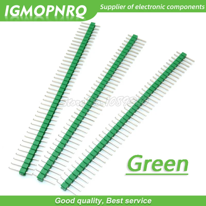 10pcs 1x40 Pin 2.54 Green Single inline row needle seat Round Header connector IGMOPNRQ
10pcs 1x40 Pin 2.54 Green Single inline row needle seat Round Header connector IGMOPNRQ