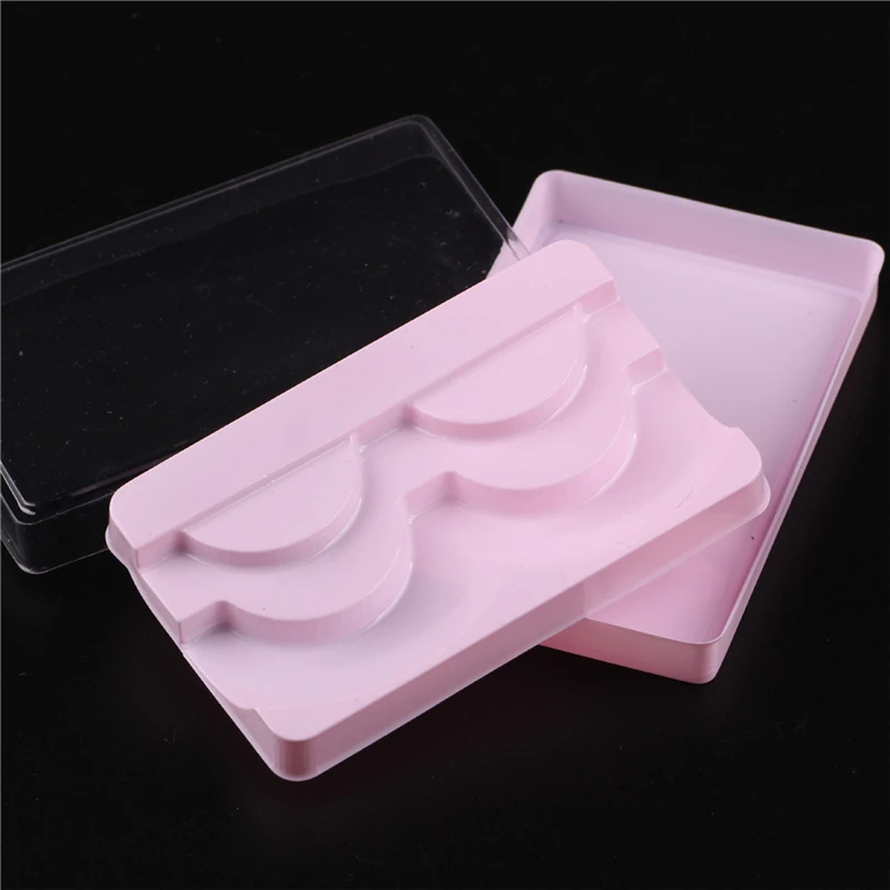 10pcs 3 Layers False Eyelash Storage Packing Box 2 pairs strip Lashes Container Plastic Pink and Transparent Clear Eyelash Case
10pcs 3 Layers False Eyelash Storage Packing Box 2 pairs strip Lashes Container Plastic Pink and Transparent Clear Eyelash Case