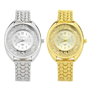 2019 Fashion Women Diamond Bracelet Watch Analog Quartz Movement Wrist Watch Clock Luxury Best Sell Gold Bracelet
2019 Fashion Women Diamond Bracelet Watch Analog Quartz Movement Wrist Watch Clock Luxury Best Sell Gold Bracelet