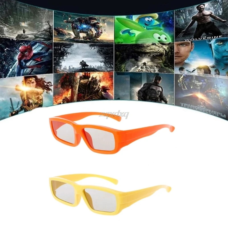 Children Size Circular Polarized Passive 3D Glasses For Real D 3D TV Cinema Movie Whosale&Dropship