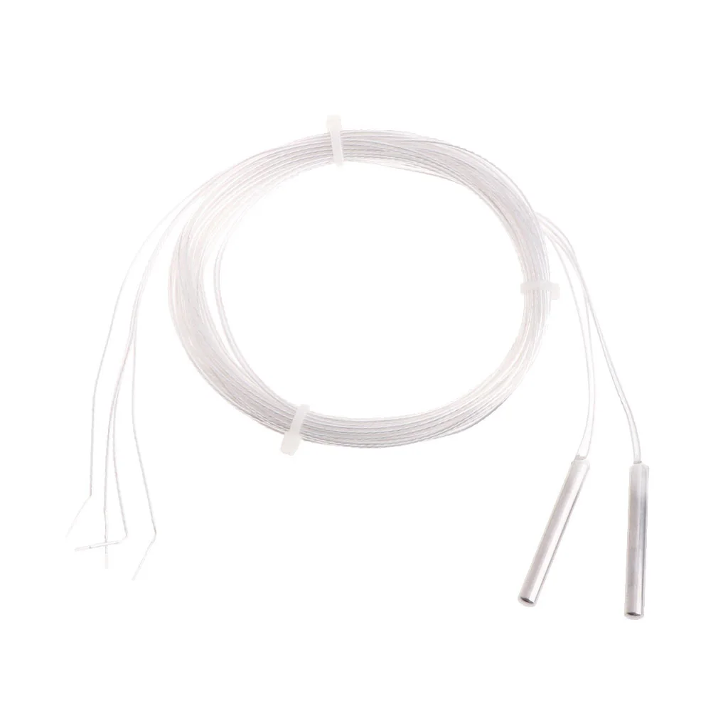 2Pcs x 2m PT1000 Probe 4mm*30mm RTD Platinum Resistance Sensor 2 Wires Thermocouple Sensor
2Pcs x 2m PT1000 Probe 4mm*30mm RTD Platinum Resistance Sensor 2 Wires Thermocouple Sensor