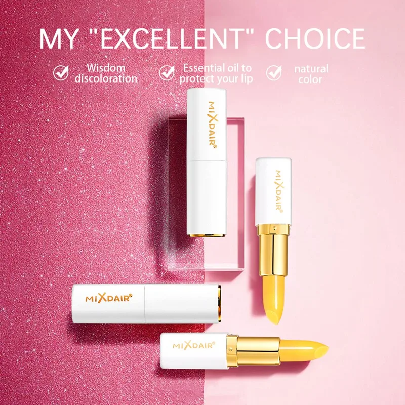 Newest Lips Makeup Waterproof Long Lasting Pigment Lipstick Makeup Temperature Changed Color Lip Blam
Newest Lips Makeup Waterproof Long Lasting Pigment Lipstick Makeup Temperature Changed Color Lip Blam