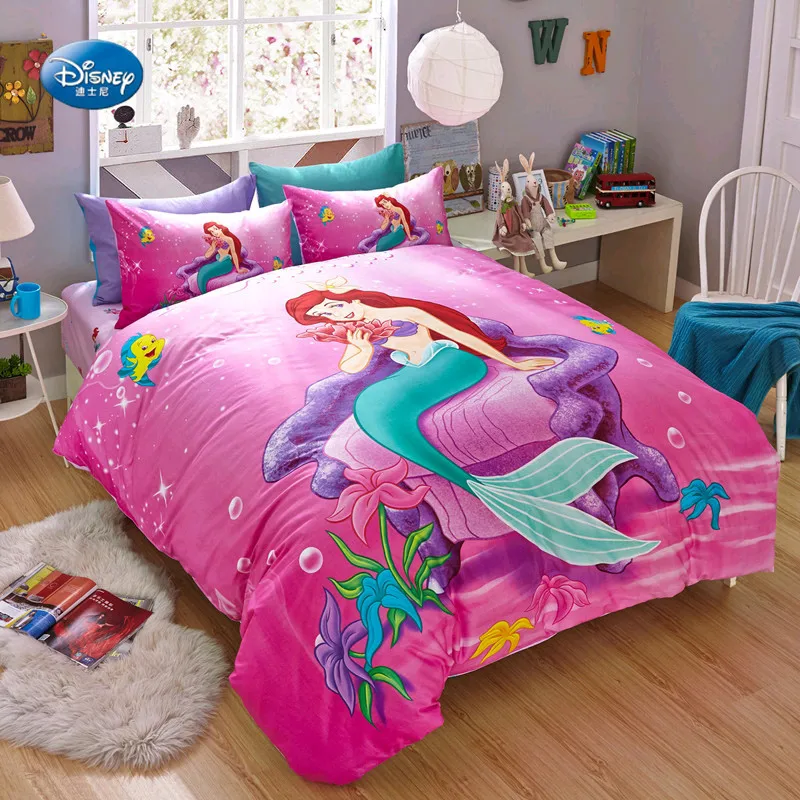 Disney Authentic Mermaid Ariel 3D Bedding Sets Children's Bedroom Decor 100%Cotton Bedsheet Duvet Cover Set 3/4pcs no Filler.
Disney Authentic Mermaid Ariel 3D Bedding Sets Children's Bedroom Decor 100%Cotton Bedsheet Duvet Cover Set 3/4pcs no Filler.