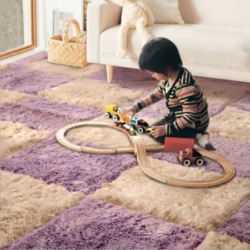 9 Colors Puzzle Mat Long Hair Carpet Living Room Door Mat Baby Crawling Cutting Area Rug Kids Play Carpet Tatami Mosaic Floor
9 Colors Puzzle Mat Long Hair Carpet Living Room Door Mat Baby Crawling Cutting Area Rug Kids Play Carpet Tatami Mosaic Floor