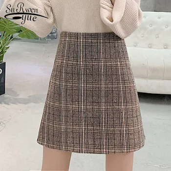 2018 Autumn and winter new style A-Line plaid short skirt Mini skirts womens Fashion high waist women skirt for women 1919 50
2018 Autumn and winter new style A-Line plaid short skirt Mini skirts womens Fashion high waist women skirt for women 1919 50