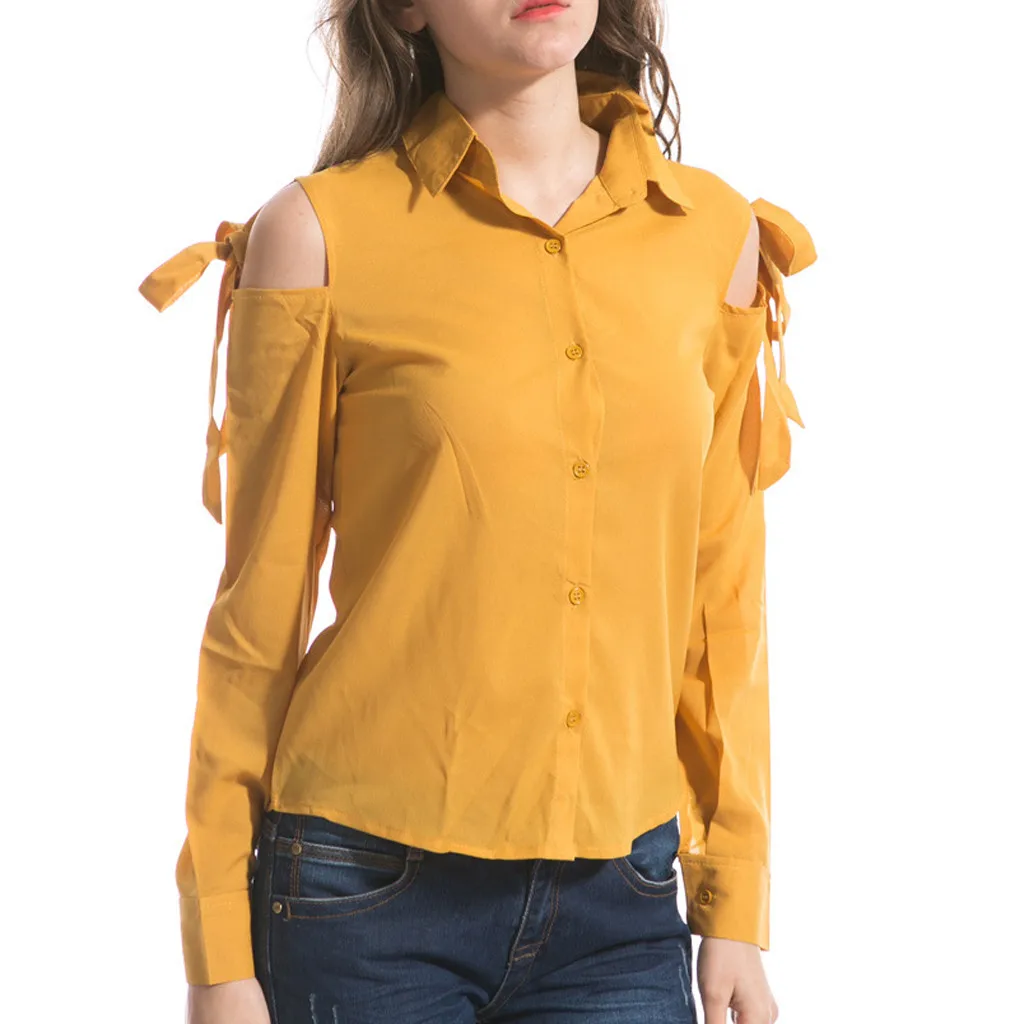 FREE OSTRICH Women Shirts Solid Shoulder Openwork Bow Turn-down Collar Casual Loose Temperament Elegant Summer Blouse Shirts
FREE OSTRICH Women Shirts Solid Shoulder Openwork Bow Turn-down Collar Casual Loose Temperament Elegant Summer Blouse Shirts