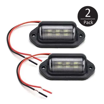 12V Car License Plate Lights 6 LED Car Light Signal Light Source Waterproof Fog Light LED Lamps For Cars
12V Car License Plate Lights 6 LED Car Light Signal Light Source Waterproof Fog Light LED Lamps For Cars
