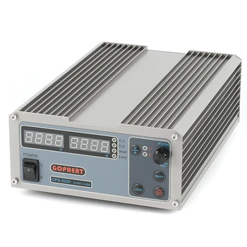 GOPHERT Digital Adjustable Laboratory switching DC Power Supply OVP/OCP/OTP MCU Active PFC 32V 20A 110V 220V + EU + Cable
GOPHERT Digital Adjustable Laboratory switching DC Power Supply OVP/OCP/OTP MCU Active PFC 32V 20A 110V 220V + EU + Cable