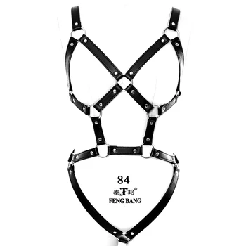 Black PU Leather Body Harness Set Torture Cage Bra Sexy Lingerie Fetish for Women Halloween Festival Cosplay Club Rave Dance
Black PU Leather Body Harness Set Torture Cage Bra Sexy Lingerie Fetish for Women Halloween Festival Cosplay Club Rave Dance