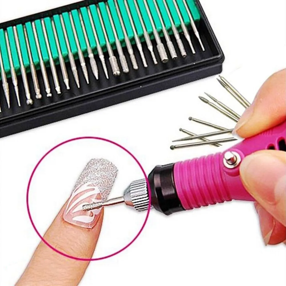 30 Pcs/set Nail Drill Bits Electric Drill Manicure Machine Cutter Device Ceramic Flame Bits Nail Art Tools for Nail Salon
30 Pcs/set Nail Drill Bits Electric Drill Manicure Machine Cutter Device Ceramic Flame Bits Nail Art Tools for Nail Salon
