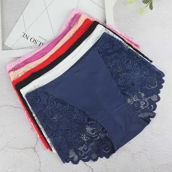 Sexy Women's Lace Panties Breathable Transparent Boxer Shorts High Waist Panties Briefs Knickers Comfortable Lingerie Underwear
Sexy Women's Lace Panties Breathable Transparent Boxer Shorts High Waist Panties Briefs Knickers Comfortable Lingerie Underwear