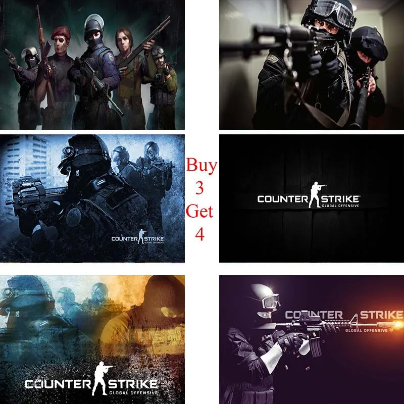 CS Counter-Strike Game poster wall sticker white cardboard poster Decorative paintings Retro Poster
CS Counter-Strike Game poster wall sticker white cardboard poster Decorative paintings Retro Poster