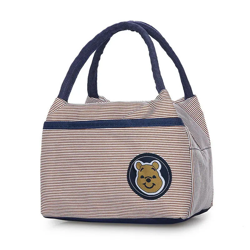 New Thermal Insulated Lunch Box For Men Women Kids Polyester Stripe Bag Tote Bento Pouch Lunch Container Portable Waterproof
New Thermal Insulated Lunch Box For Men Women Kids Polyester Stripe Bag Tote Bento Pouch Lunch Container Portable Waterproof