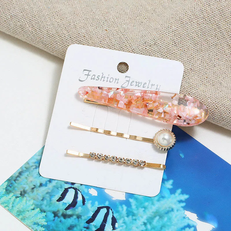 Long Water Drop Resin Hair Clips Women Barrette Crystal Pearl Gold Pins for Hair Jewelry Accessory Headpiece Lady Ornaments 2019
Long Water Drop Resin Hair Clips Women Barrette Crystal Pearl Gold Pins for Hair Jewelry Accessory Headpiece Lady Ornaments 2019