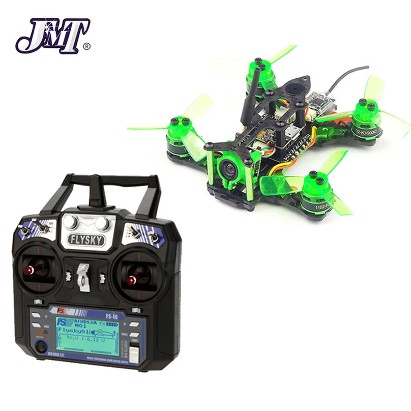 JMT Mantis 85 RTF Micro FPV Racing Quadcopter With Flysky FS-i6 6CH 2.4G AFHDS 2A LCD Transmitter Radio System RC Racer Drone
JMT Mantis 85 RTF Micro FPV Racing Quadcopter With Flysky FS-i6 6CH 2.4G AFHDS 2A LCD Transmitter Radio System RC Racer Drone