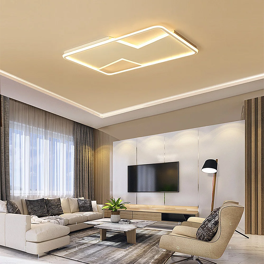 LED ceiling lamps Simple modern square Acrylic ultra-thin bedroom living room home Indoor Lighting RC Dimmable Pendant light
LED ceiling lamps Simple modern square Acrylic ultra-thin bedroom living room home Indoor Lighting RC Dimmable Pendant light