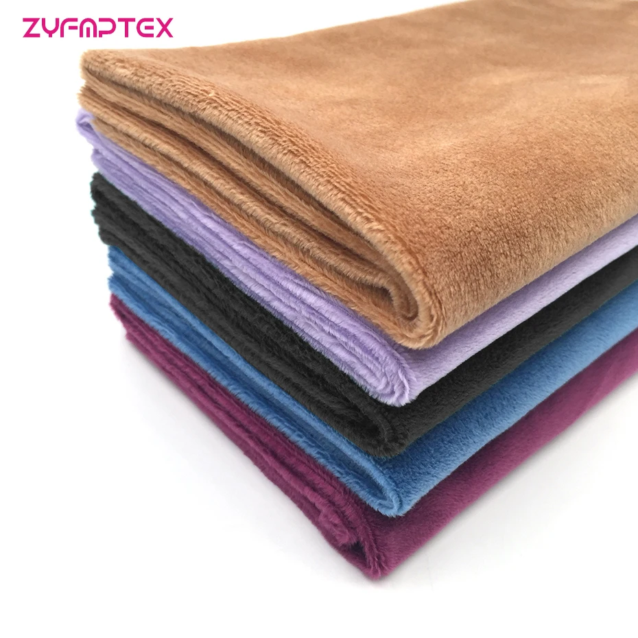 ZYFMPTEX New Arrival 100% Polyester Retro Color Five Pieces Of Plush Toys Fabric High Quality Dyeing Knitted Warp Knitted Fabric
ZYFMPTEX New Arrival 100% Polyester Retro Color Five Pieces Of Plush Toys Fabric High Quality Dyeing Knitted Warp Knitted Fabric