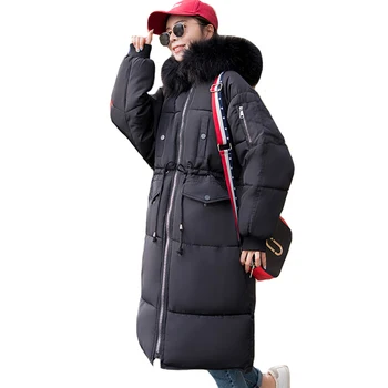 2019 Warm Thicken Women Winter Jacket Hooded With Fur Collar Female Long Padded Parka Loose Oversize Coat
2019 Warm Thicken Women Winter Jacket Hooded With Fur Collar Female Long Padded Parka Loose Oversize Coat
