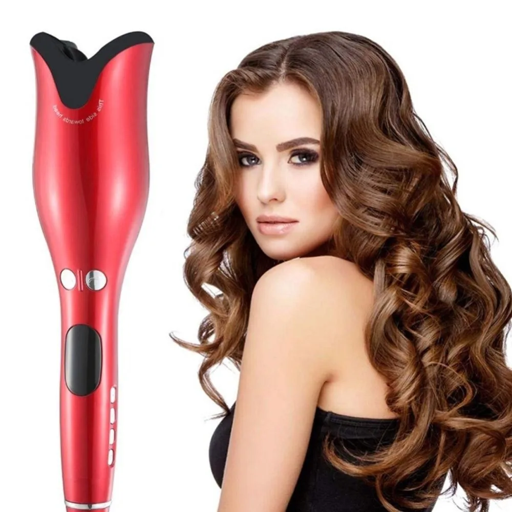 Professional Electric Tapered Ceramic Iron Hair Curler Curling Wand Waver Maker Flower Hair Anti-scalding Automatic Curler
Professional Electric Tapered Ceramic Iron Hair Curler Curling Wand Waver Maker Flower Hair Anti-scalding Automatic Curler