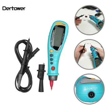 B01 Pen Type LCD Digital Multimeter Auto-Range True RMS NCV 6000 Counts AC/DC Voltage Electronic Meter Car Multimeter Tester
B01 Pen Type LCD Digital Multimeter Auto-Range True RMS NCV 6000 Counts AC/DC Voltage Electronic Meter Car Multimeter Tester