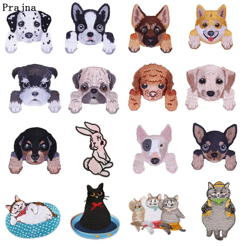Prajna New Style Animals Patch Embroidered Ironing Cute Fat Cat Patches For Clothing Dogs Rabbit Accessory Badge Decoration H
Prajna New Style Animals Patch Embroidered Ironing Cute Fat Cat Patches For Clothing Dogs Rabbit Accessory Badge Decoration H