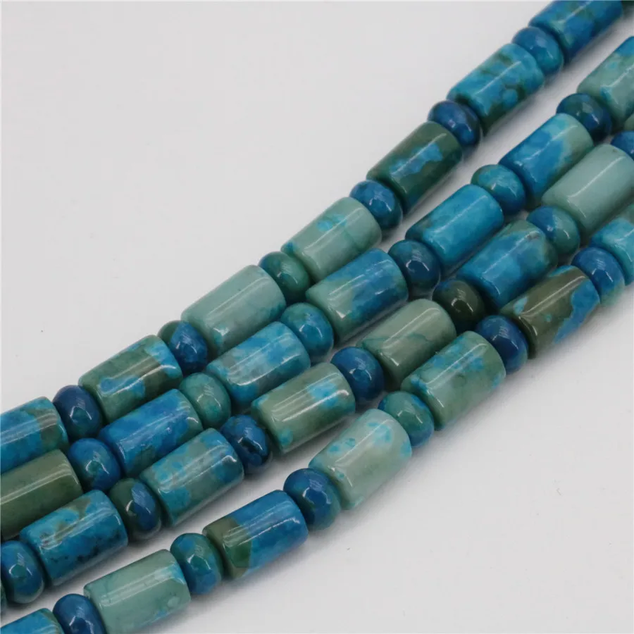Brand 6X9mm Blue Lace Onyx Stone Cylinder Wheel Bead Diy Parts Accessories Women Girl Manual Jewelry Wholesale Make Design 15''
Brand 6X9mm Blue Lace Onyx Stone Cylinder Wheel Bead Diy Parts Accessories Women Girl Manual Jewelry Wholesale Make Design 15''