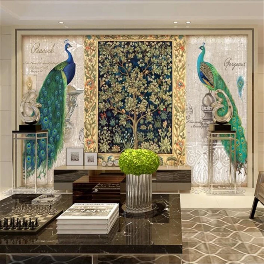 wellyu Custom Photo Wallpaper 3D Mural Classical European Life Tree Hand Peacock обои TV Background Wallpaper 3d papel de parede
wellyu Custom Photo Wallpaper 3D Mural Classical European Life Tree Hand Peacock обои TV Background Wallpaper 3d papel de parede
