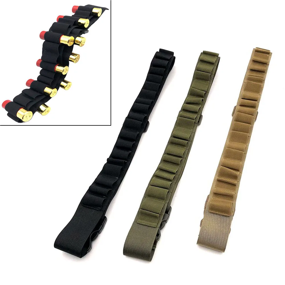 Tactical 12 GA Shot gun Shell Bandolier Airsoft 29 Rounds Shotshell Ammo Holder Belt 140cm
Tactical 12 GA Shot gun Shell Bandolier Airsoft 29 Rounds Shotshell Ammo Holder Belt 140cm